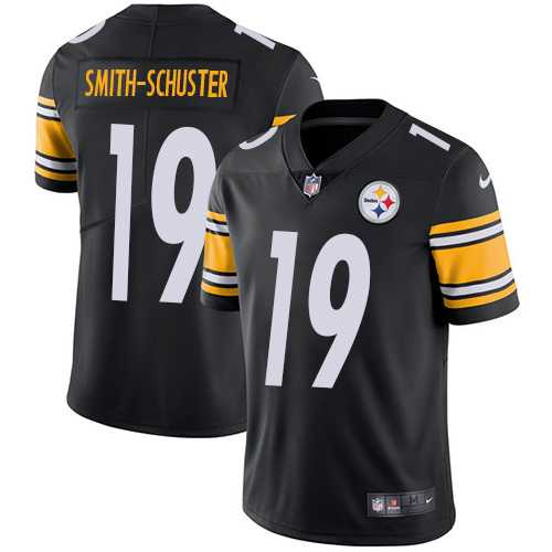Nike Pittsburgh Steelers #19 JuJu Smith-Schuster Black Team Color NFL Vapor Untouchable Limited Jersey,We sell and wholesale Nike Pittsburgh Steelers #19 JuJu Smith-Schuster Black Team Color NFL Vapor Untouchable Limited Jersey on line form chian!
